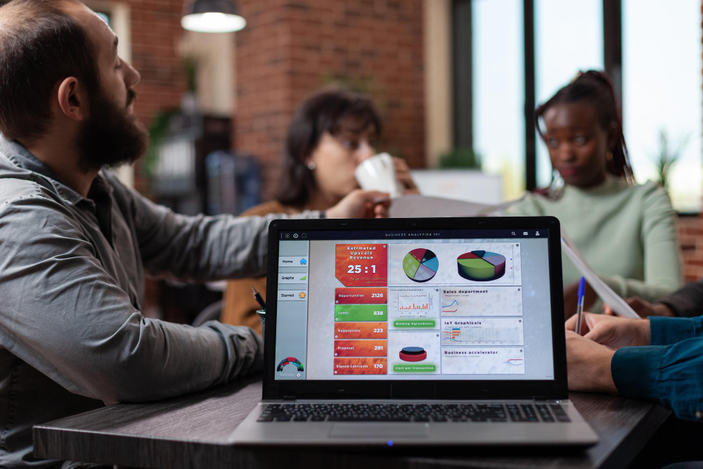 Training employees to understand analytics is also necessary.